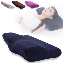 Load image into Gallery viewer, Butterfly Shaped Bedding Pillows Memory Foam Pillow Cervical Orthopedic Neck Pillow Health Care Slow Rebound Sleeping Pillows - eu - cookie - bar - testing