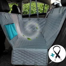 Load image into Gallery viewer, Dog Car Seat Cover View Mesh Waterproof Pet Carrier Car Rear Back Seat Mat Hammock Cushion Protector With Zipper And Pockets - eu - cookie - bar - testing