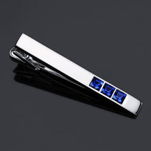 Load image into Gallery viewer, DY new high - quality enamel men&#39;s wedding tie clip high - end brand luxury design exquisite pattern crystal tie clip Free Delivery - eu - cookie - bar - testing