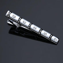 Load image into Gallery viewer, DY new high - quality enamel men&#39;s wedding tie clip high - end brand luxury design exquisite pattern crystal tie clip Free Delivery - eu - cookie - bar - testing