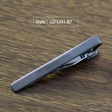 Load image into Gallery viewer, New Simple Fashion Style Tie Clip for Men Metal Silver Gold Tone Simple Bar Clasp Practical Necktie Clasp Tie Pin for Mens Gift - eu-cookie-bar-testing