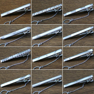 New Tie Clip Fashion Style Necktie Men Metal Silver Simple Bar Clasp Practical Bowtie Clasp Tie Pin for Mens Gift Accessories - eu-cookie-bar-testing