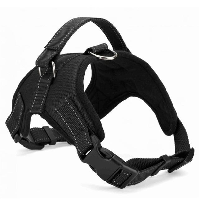 Nylon Heavy Duty Dog Pet Harness Collar Adjustable Padded Extra Big Large Medium Small Dog Harnesses vest Husky Dogs Supplies - eu-cookie-bar-testing