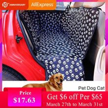 Load image into Gallery viewer, Pet carriers Oxford Fabric Car Pet Seat Cover Dog Car Back Seat Carrier Waterproof Pet Hammock Cushion Protector Dropshipping - eu-cookie-bar-testing