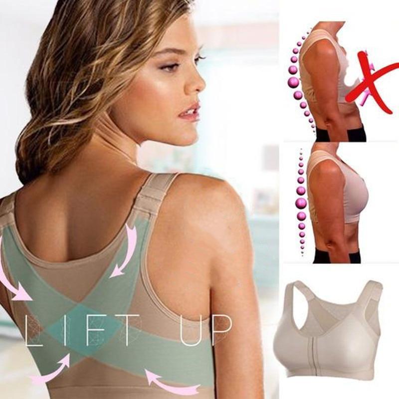 Posture Corrector Lift Up Bra Women New Desigh X-bra Breathable Yoga Underwear Shockproof Sports Support Fitness Vest Bras - eu-cookie-bar-testing