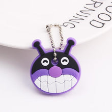 Load image into Gallery viewer, Cute Cartoon Keychain Silicone Stitch Protective Key Case Cover for Key Control Dust Cap Holder Gift Women Key Chain - eu-cookie-bar-testing