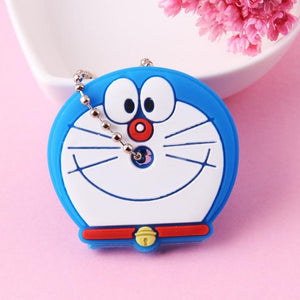 Cute Cartoon Keychain Silicone Stitch Protective Key Case Cover for Key Control Dust Cap Holder Gift Women Key Chain - eu-cookie-bar-testing