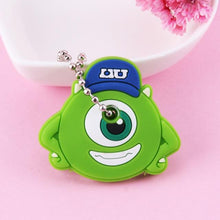 Load image into Gallery viewer, Cute Cartoon Keychain Silicone Stitch Protective Key Case Cover for Key Control Dust Cap Holder Gift Women Key Chain - eu-cookie-bar-testing