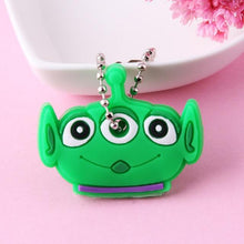 Load image into Gallery viewer, Cute Cartoon Keychain Silicone Stitch Protective Key Case Cover for Key Control Dust Cap Holder Gift Women Key Chain - eu-cookie-bar-testing