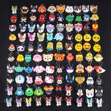 Load image into Gallery viewer, Cute Cartoon Keychain Silicone Stitch Protective Key Case Cover for Key Control Dust Cap Holder Gift Women Key Chain - eu-cookie-bar-testing